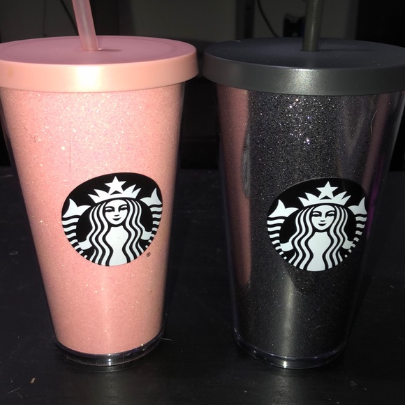 Starbucks Other - Pink Glitter Starbucks Cup